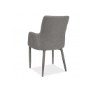 Стул SIGNAL RICARDO tap. 06 серый/серый